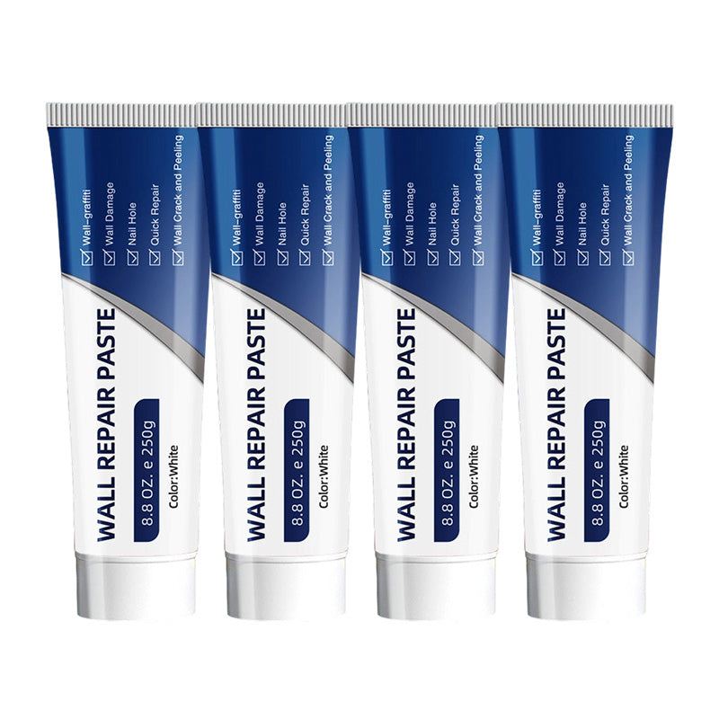 250g Wall Repair Paste Kit with Scraper, Nozzle & Sandpaper – Quick-Dry Crack and Hole Filler