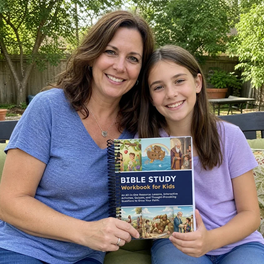 Bible Study Workbook for Kids: Lessons, Activities, Quizzes, and Questions
